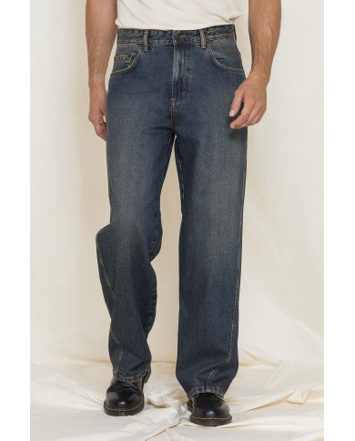 JEANS REPLICA BAGGY FIT IN DENIM SOVRATINTO