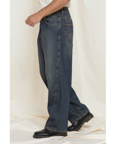 JEANS REPLICA BAGGY FIT IN DENIM SOVRATINTO