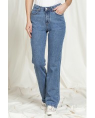 JEANS DONNA MODELLO REPLICA 5 TASCHE IN DENIM 13oz