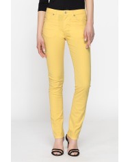 PANTALONE COLORATO IN POPELINE. Modello basic 752