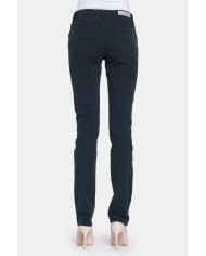 PANTALONE COLORATO IN POPELINE. Modello basic 752