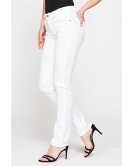 PANTALONE COLORATO IN POPELINE. Modello basic 752