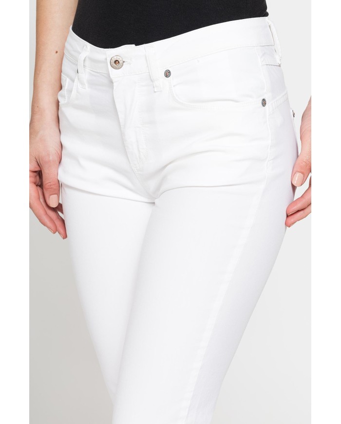 PANTALONE COLORATO IN POPELINE. Modello basic 752