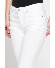 PANTALONE COLORATO IN POPELINE. Modello basic 752