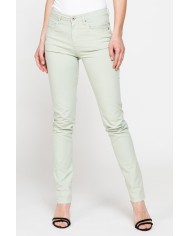 PANTALONE COLORATO IN POPELINE. Modello basic 752