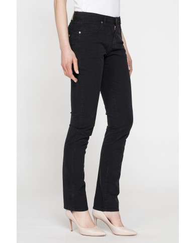 PANTALONE COLORATO IN POPELINE. Modello basic 752