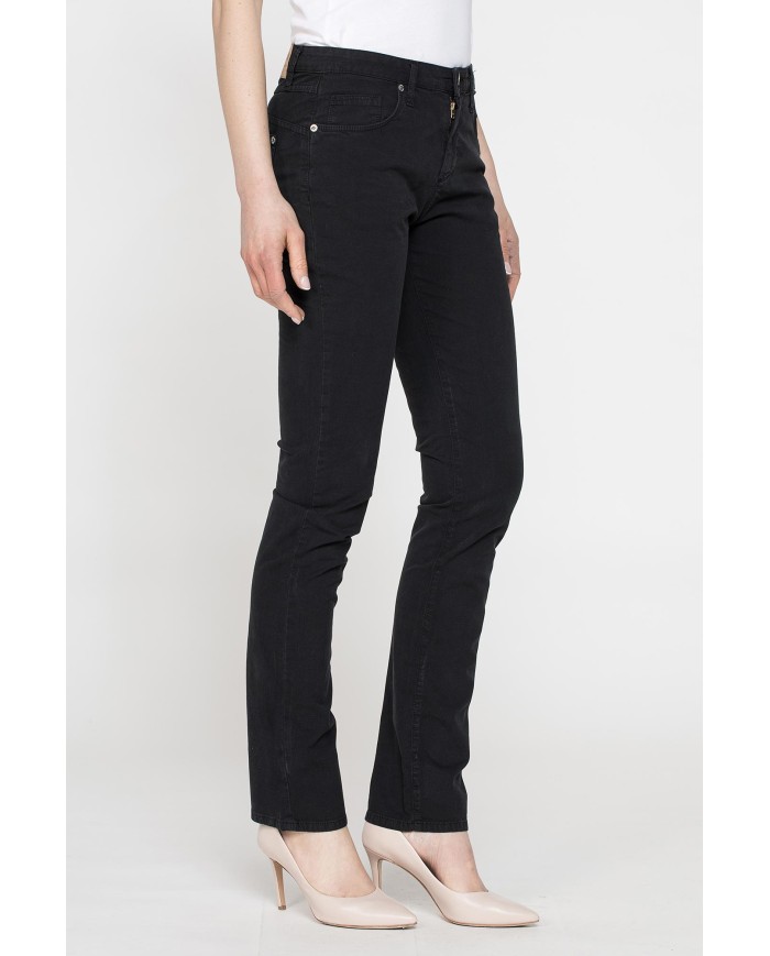 PANTALONE COLORATO IN POPELINE. Modello basic 752