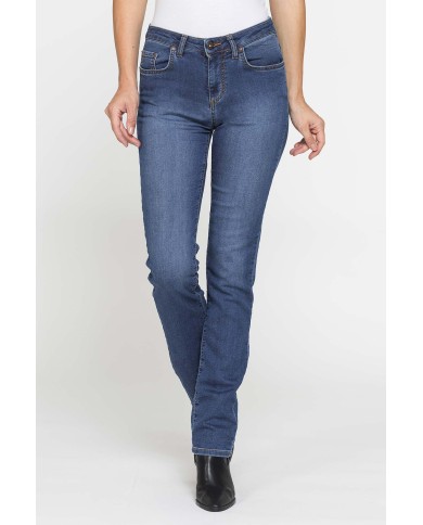 JEANS DONNA CINQUE TASCHE REGULAR FIT IN DENIM PLAY 10 oz.