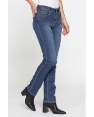 JEANS DONNA CINQUE TASCHE REGULAR FIT IN DENIM PLAY 10 oz.