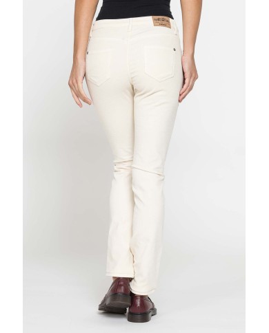 PANTALONE 5 TASCHE MOD. 752 IN VELLUTO STRETCH