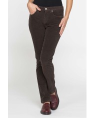 PANTALONE 5 TASCHE MOD. 752 IN VELLUTO STRETCH