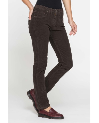 PANTALONE 5 TASCHE MOD. 752 IN VELLUTO STRETCH