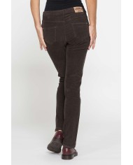 PANTALONE 5 TASCHE MOD. 752 IN VELLUTO STRETCH