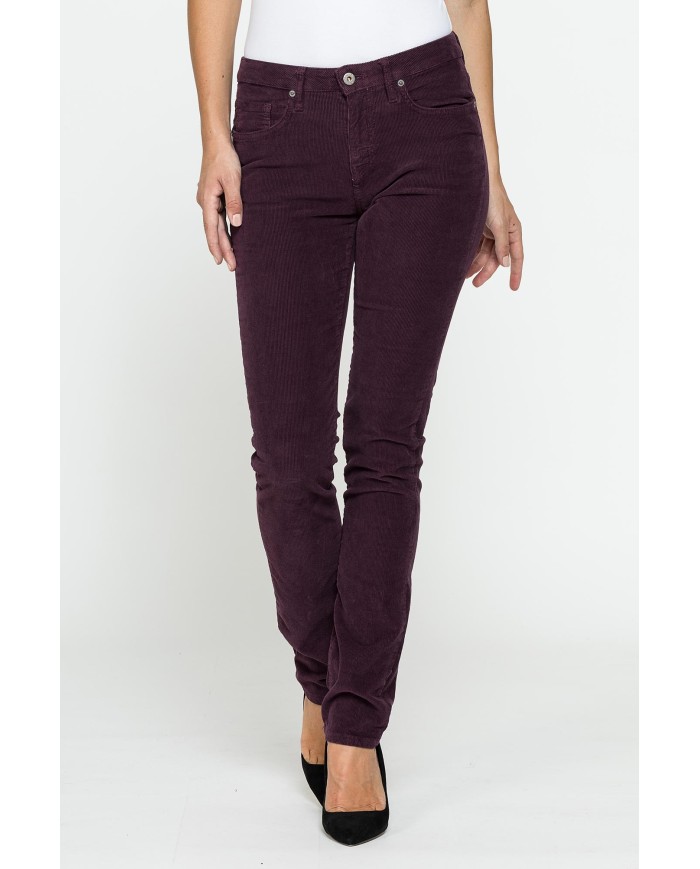 PANTALONE 5 TASCHE MOD. 752 IN VELLUTO STRETCH