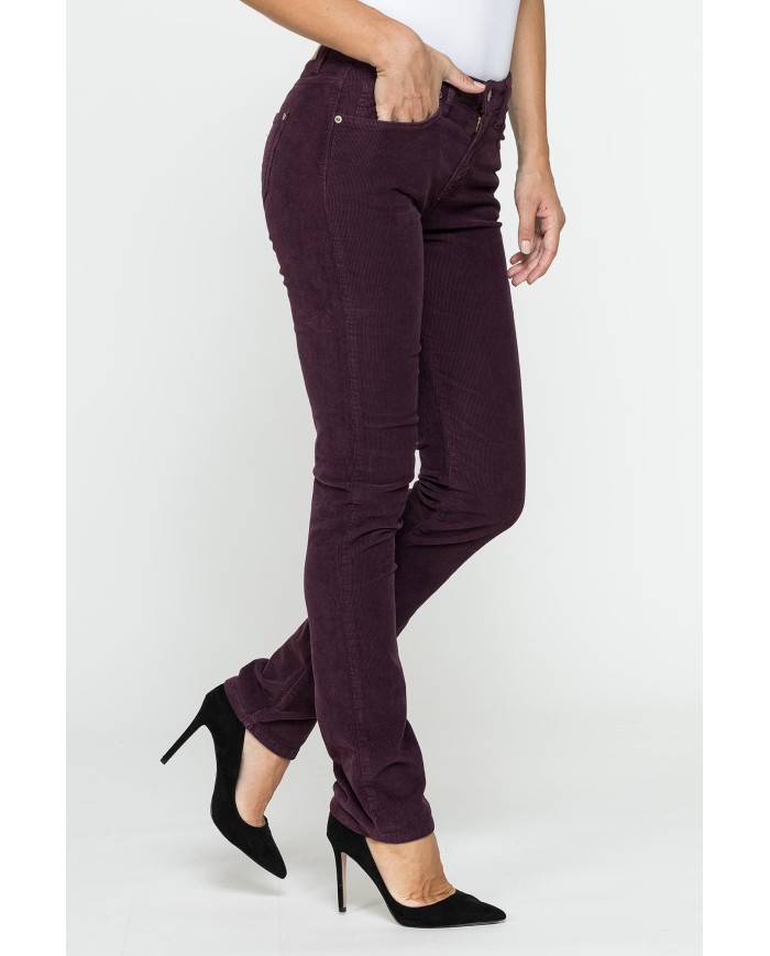 PANTALONE 5 TASCHE MOD. 752 IN VELLUTO STRETCH