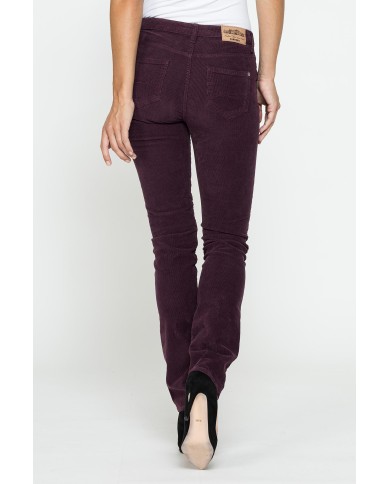 PANTALONE 5 TASCHE MOD. 752 IN VELLUTO STRETCH