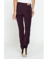 PANTALONE 5 TASCHE MOD. 752 IN VELLUTO STRETCH