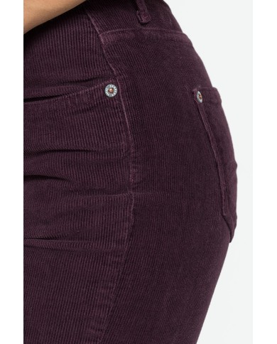 PANTALONE 5 TASCHE MOD. 752 IN VELLUTO STRETCH