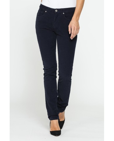 PANTALONE 5 TASCHE MOD. 752 IN VELLUTO STRETCH