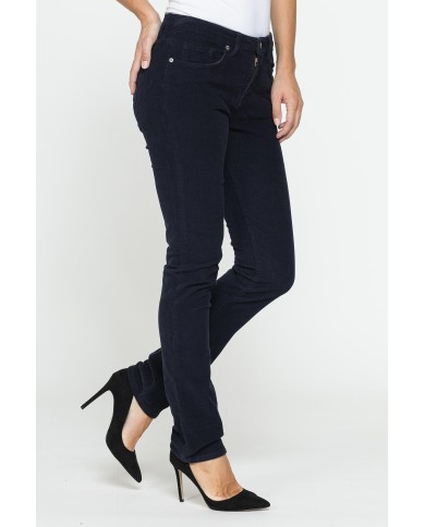 PANTALONE 5 TASCHE MOD. 752 IN VELLUTO STRETCH