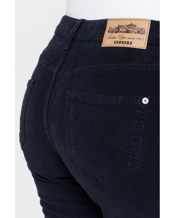 PANTALONE 5 TASCHE MOD. 752 IN VELLUTO STRETCH