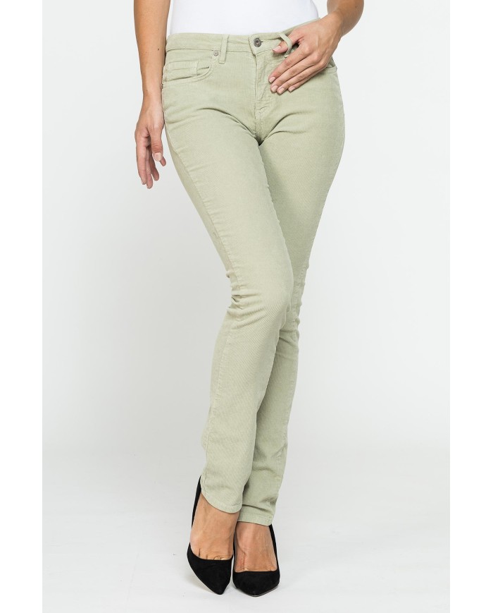 PANTALONE 5 TASCHE MOD. 752 IN VELLUTO STRETCH