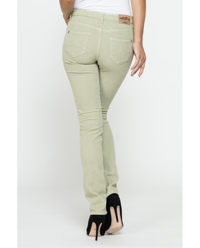 PANTALONE 5 TASCHE MOD. 752 IN VELLUTO STRETCH