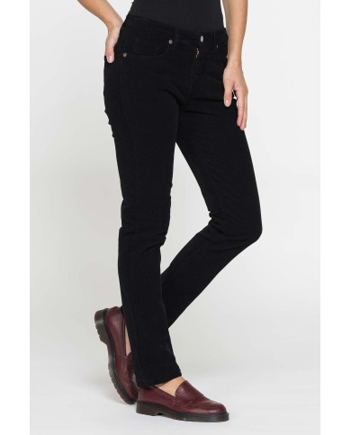 PANTALONE 5 TASCHE MOD. 752 IN VELLUTO STRETCH