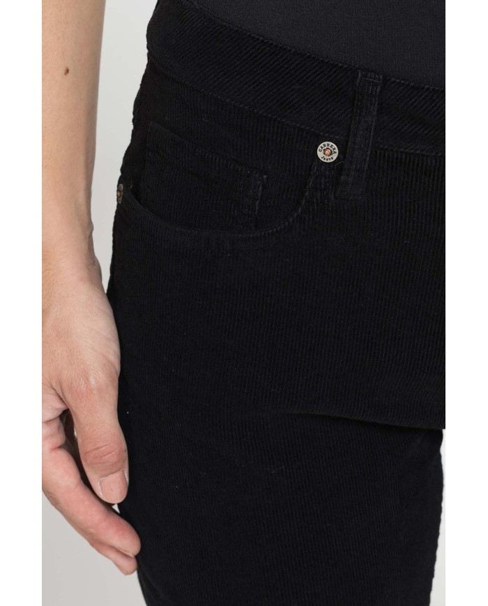 PANTALONE 5 TASCHE MOD. 752 IN VELLUTO STRETCH