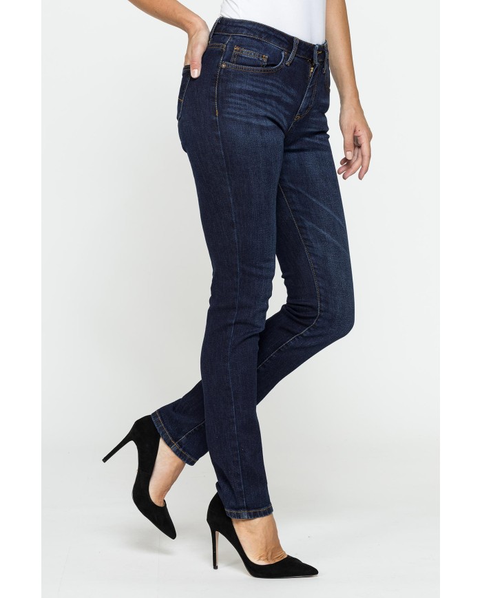 JEANS DONNA 5 tasche gamba dritta