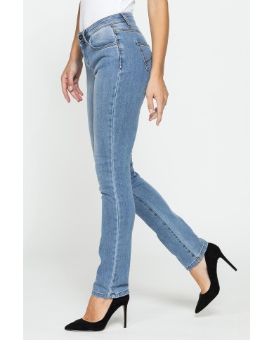 JEANS DONNA 5 tasche gamba dritta