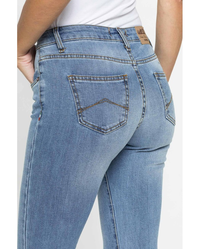 JEANS DONNA 5 tasche gamba dritta