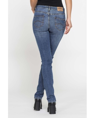 JEANS DONNA 5 tasche gamba dritta