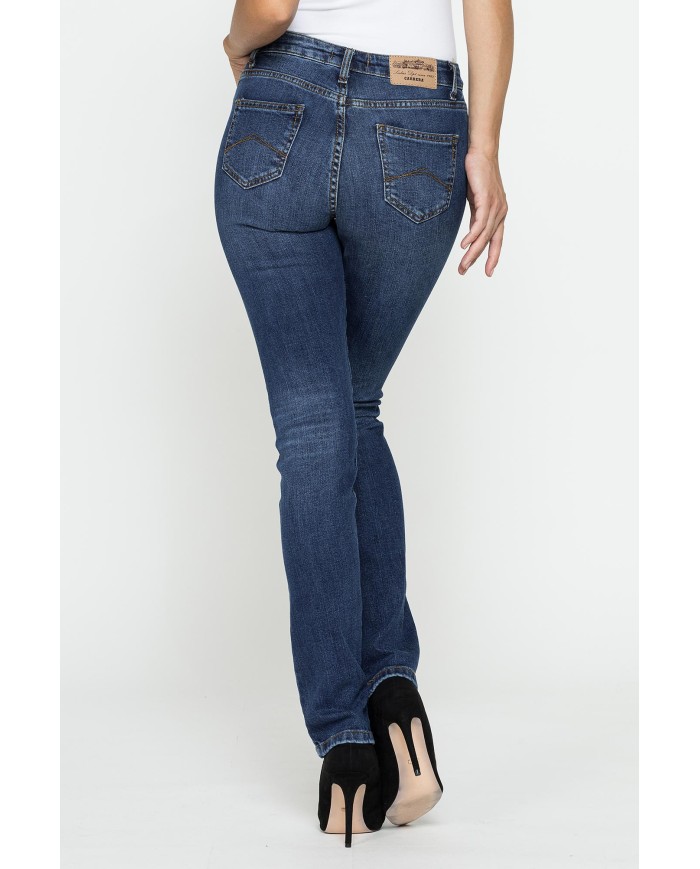 JEANS DONNA 5 tasche gamba dritta