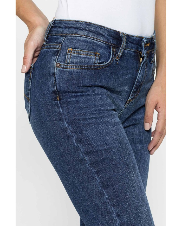 JEANS DONNA 5 tasche gamba dritta