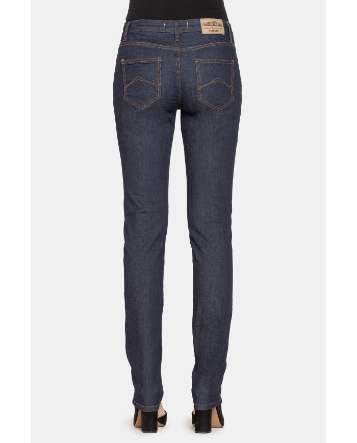 JEANS DONNA CINQUE TASCHE REGULAR FIT IN DENIM  STRETCH 12,2oz