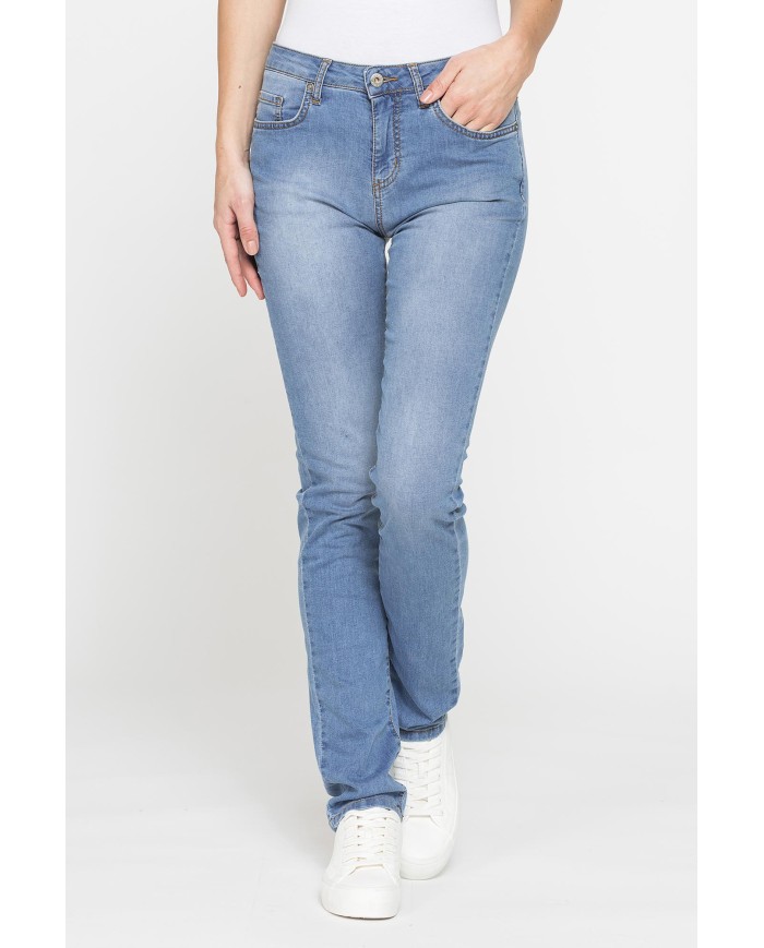 JEANS DONNA CINQUE TASCHE REGULAR FIT IN DENIM  STRETCH 12,2oz