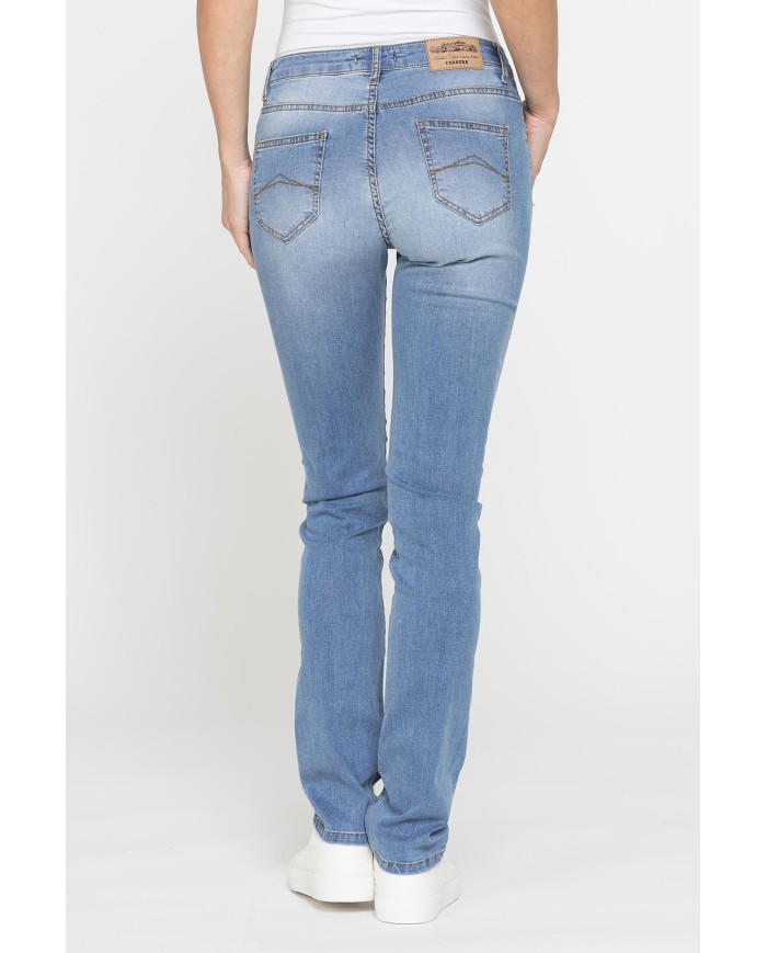 JEANS DONNA CINQUE TASCHE REGULAR FIT IN DENIM  STRETCH 12,2oz
