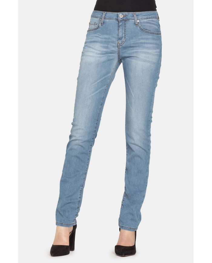 JEANS DONNA CINQUE TASCHE REGULAR FIT IN DENIM  STRETCH 12,2oz