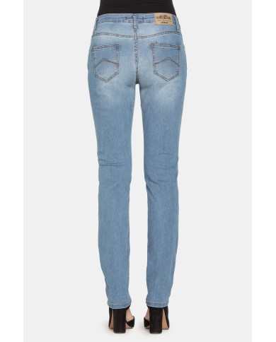 JEANS DONNA CINQUE TASCHE REGULAR FIT IN DENIM  STRETCH 12,2oz