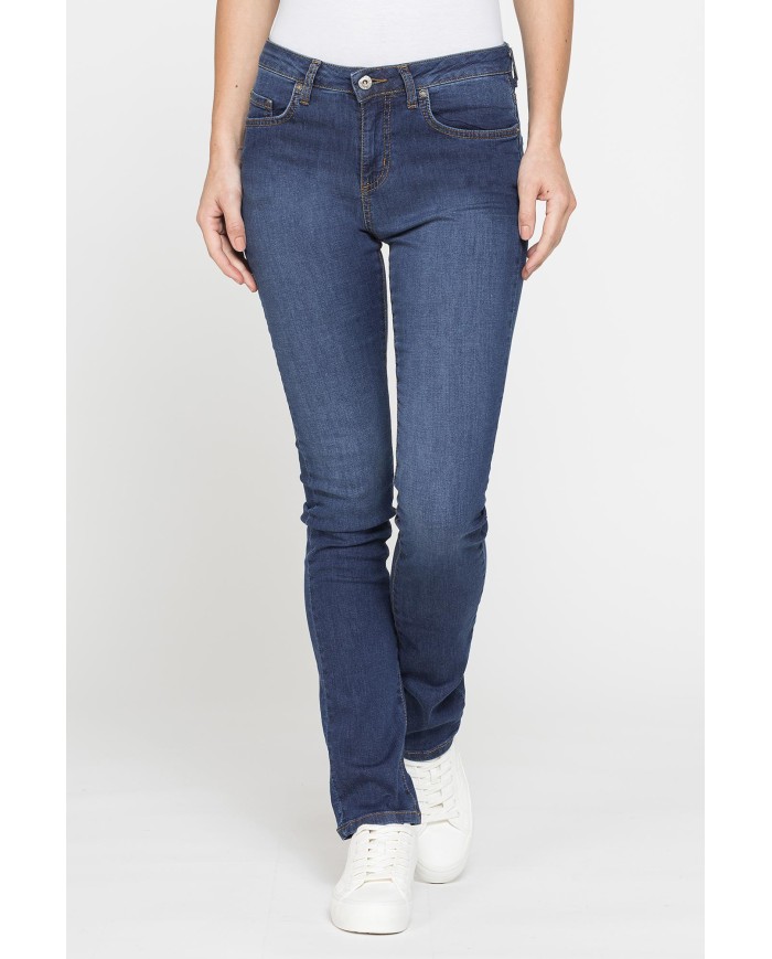 JEANS DONNA CINQUE TASCHE REGULAR FIT IN DENIM  STRETCH 12,2oz