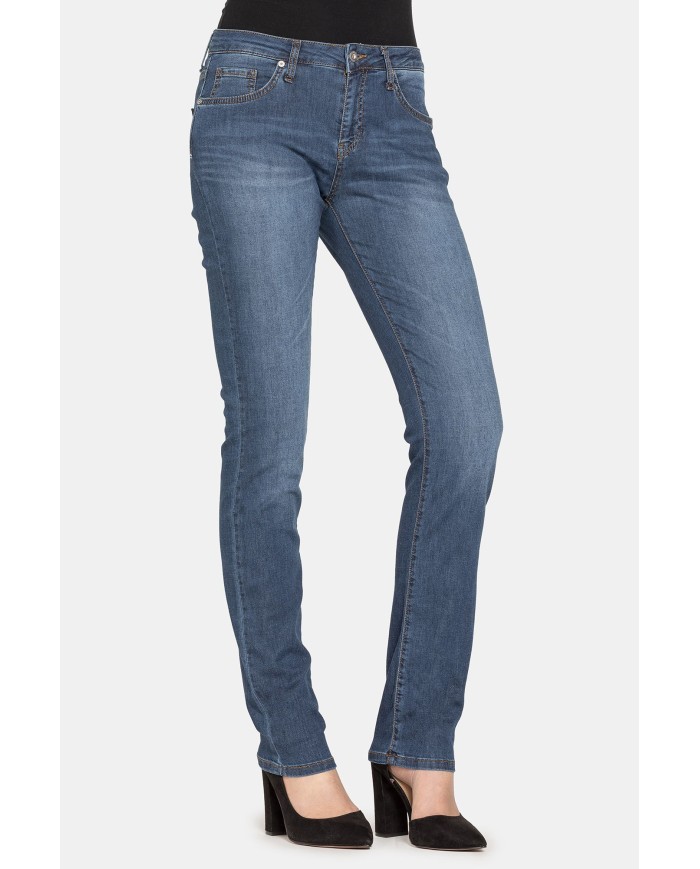 JEANS DONNA CINQUE TASCHE REGULAR FIT IN DENIM  STRETCH 12,2oz