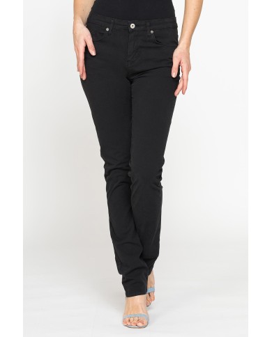 PANTALONE COLORATO IN TELA STRETCH.