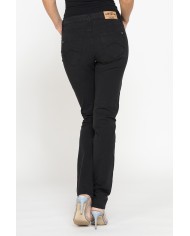 PANTALONE COLORATO IN TELA STRETCH.