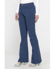 PANTALONE A ZAMPA IN BULL DENIM
