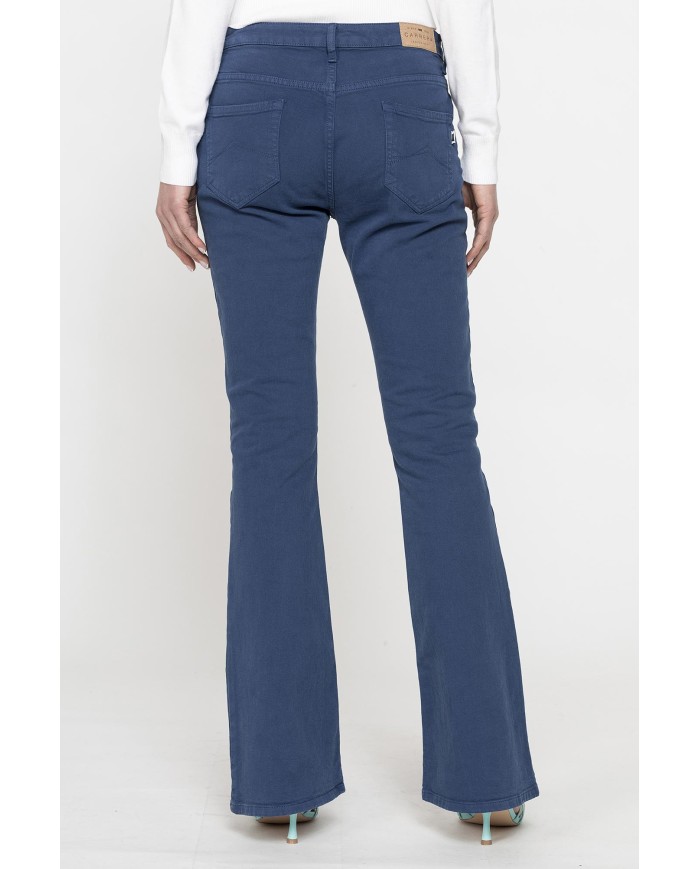 PANTALONE A ZAMPA IN BULL DENIM