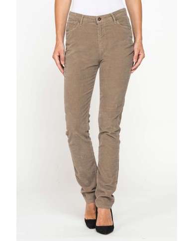 PANTALONE CINQUE TASCHE COMFORT FIT IN VELLUTO STRETCH 1000 RIGHE PANTALONE CINQUE TASCHE COMFORT FIT IN VELLUTO STRETCH 1000 RIGHE