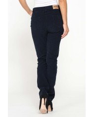 PANTALONE CINQUE TASCHE COMFORT FIT IN VELLUTO STRETCH 1000 RIGHE