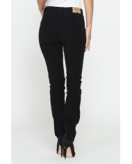 PANTALONE CINQUE TASCHE COMFORT FIT IN VELLUTO STRETCH 1000 RIGHE