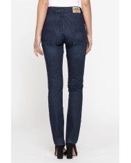 JEANS DONNA STRETCH 12oz MOD 753. Vita alta e gamba stretta.